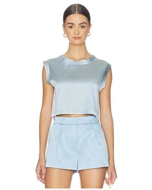 NonChalant Label Recortado Mel En Color Bebe Azul Talla (También En S, Xs, M)