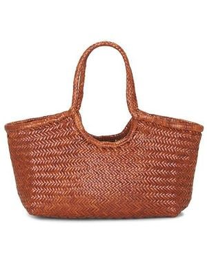 Dragon Diffusion Nantucket Basket Big Bag - Brown