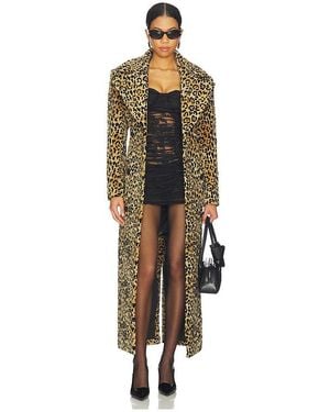 Markgong MANTEAU en Tan - Multicolore