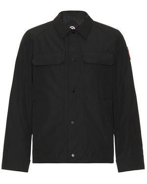 Canada Goose Burnaby Chore Coat - Black