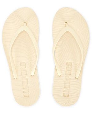 Sleeper Slim Flip Flop - White