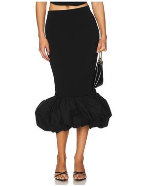 Jonathan Simkhai Camille Midi Skirt - Black