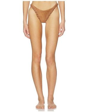 Miaou Rio Bikini Bottom - White