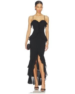 Lovers + Friends Melissa Gown - Black