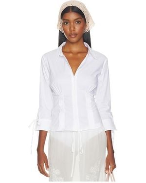 With Jean Lauren Top - White