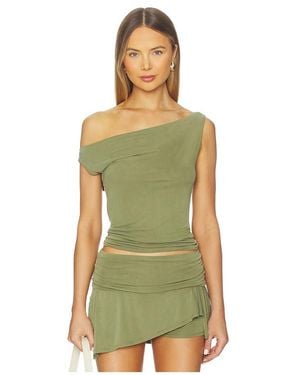 Peachy Den Kylie Top - グリーン