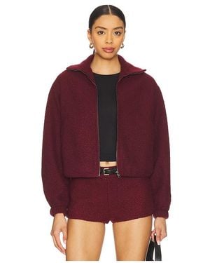 Amanda Uprichard X Revolve Como Bomber Jacket - Red