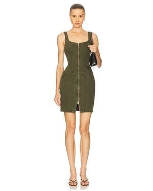 L'Agence Jaxyn Corset Zip Dress - Multicolour