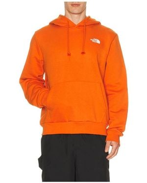 The North Face Evolution Box Nse Regular Hoodie - Orange