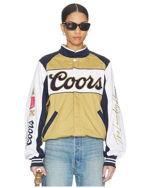 The Laundry Room Coors Original 40Oz Smu Racing Jacket - Blue