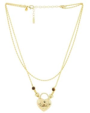 petit moments Keepsake Necklace - Metallic