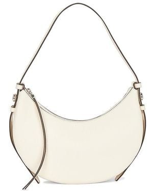 Tory Burch Romy Half Moon Bag - White