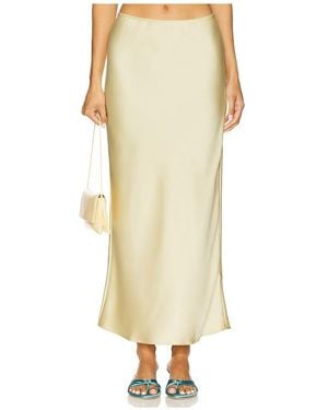 Samsøe & Samsøe Saagneta Long Skirt - Natural