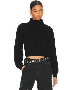 superdown Madison Turtleneck Jumper - Black