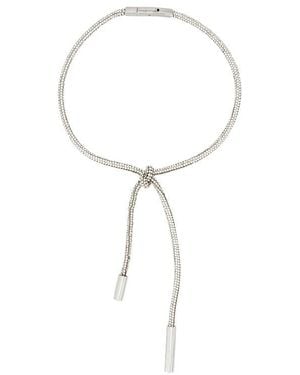 Area Collier Crystal Knot En - Métallisé