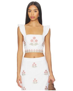 Rosewater House Yalda Bustier - White