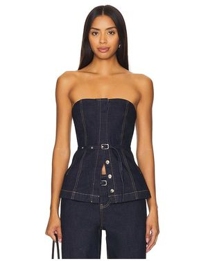 SOVERE Dusk Denim Bodice - Blue