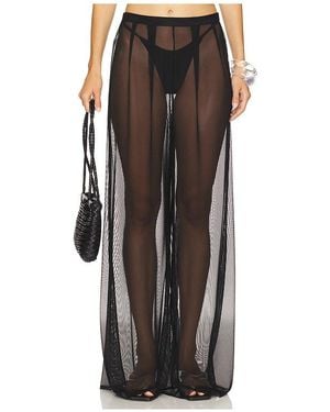Norma Kamali Pleat Pant - Black