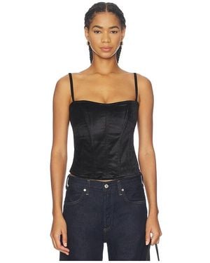 Citizens of Humanity Darya Corset Top - Black