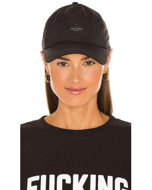 Rag & Bone Gorra Béisbol Addison En Talla En - Negro