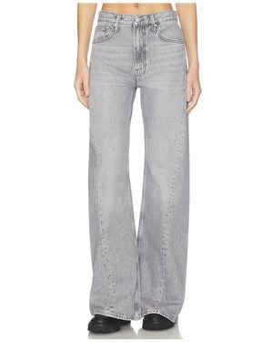 Mother Pierna Ancha Lemon En Color Gris Talla (También En 24, 25, 26, 27, 28, 29, 30, 31, 32, 33, 34)