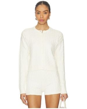 Show Me Your Mumu Throw On Cardigan - White