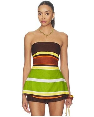 Faithfull the Brand Solmar Top - Green