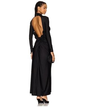 Camila Coelho Telma Maxi Dress - Black