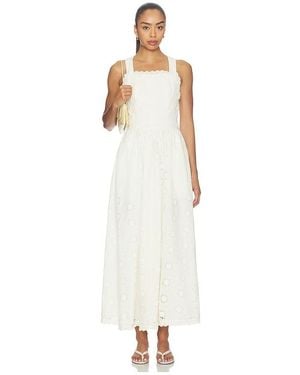 Stone Cold Fox X Revolve The Marlow Apron Midi Dress - White