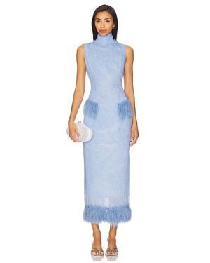 YELLOW THE LABEL Asher Dress - Blue