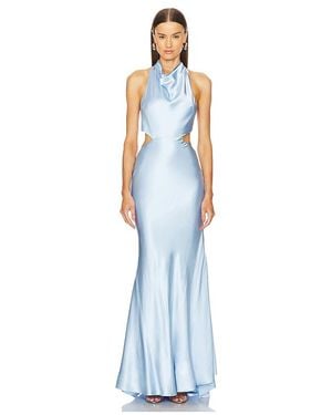 Michael Costello X Revolve Anya Gown - Blue