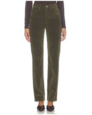 Joe's Jeans The Faux Suede Margot Slim Pants - Green