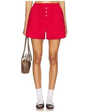 DONNI. X Revolve Pop Boxer - Red