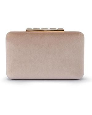 OLGA BERG Bess Clutch - Natural