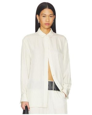 Theory Hi Low Flou Shirt - White