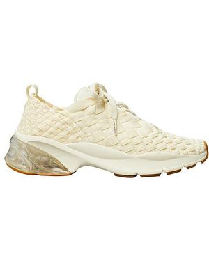 Tory Burch Good Luck Woven Trainer - White