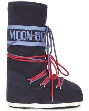 Moon Boot Icon Laces Boot - Blue
