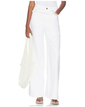 Ganni Denim Lari Jeans En Color Blanco Talla (También En 25, 26, 27, 28)