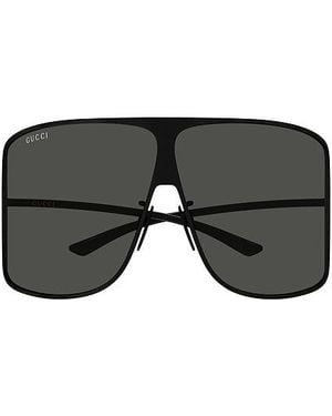 Gucci Geometrical Sunglasses - Black