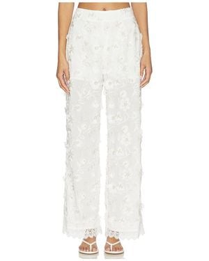 Waimari Celia Trousers - White