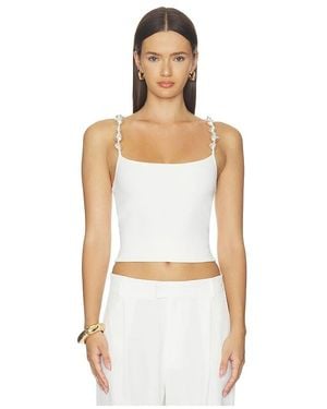 Cult Gaia Praia Top En Color Blanco Talla (También En Xs, S, M)