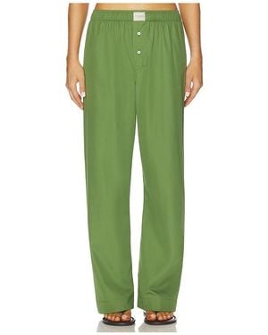 Comme Si La Boxer Alta Pant - Green