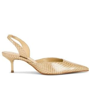 SCHUTZ SHOES Paola Mid Pump - White