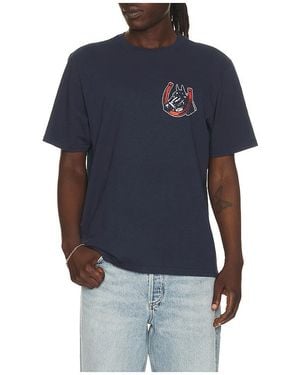 One Of These Days Valley Riders Tshirt - Blue