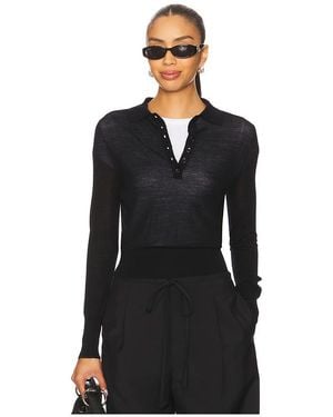 Elodie the Label Polo-Sweatshirt Henni - Schwarz
