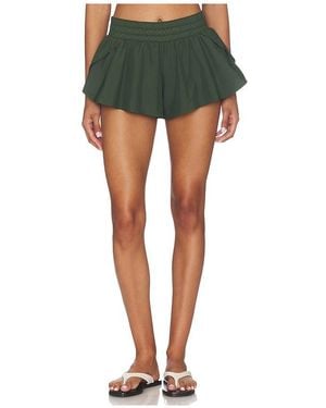 Free People Shorts Para Correr Element En Color Verde Talla (También En Xs)
