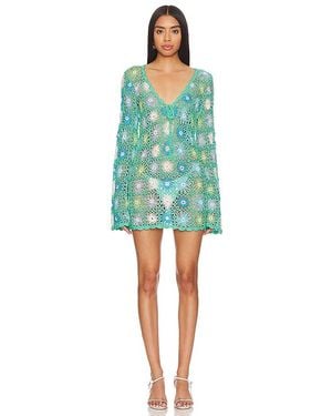 Show Me Your Mumu Vacay Mini Coverup - Green