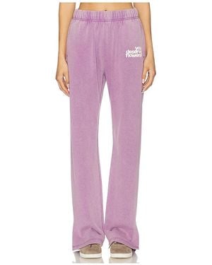 The Mayfair Group You Deserve Flowers Sweatpant - Pink