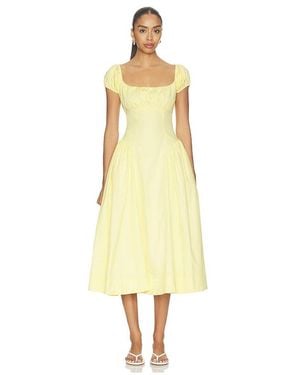 Astr Adilene Dress - Yellow