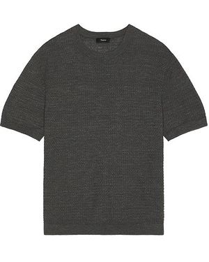 Theory Shirt Kolben - Schwarz